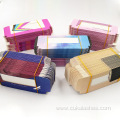 rectangle fake eyelash case paper lash boxes